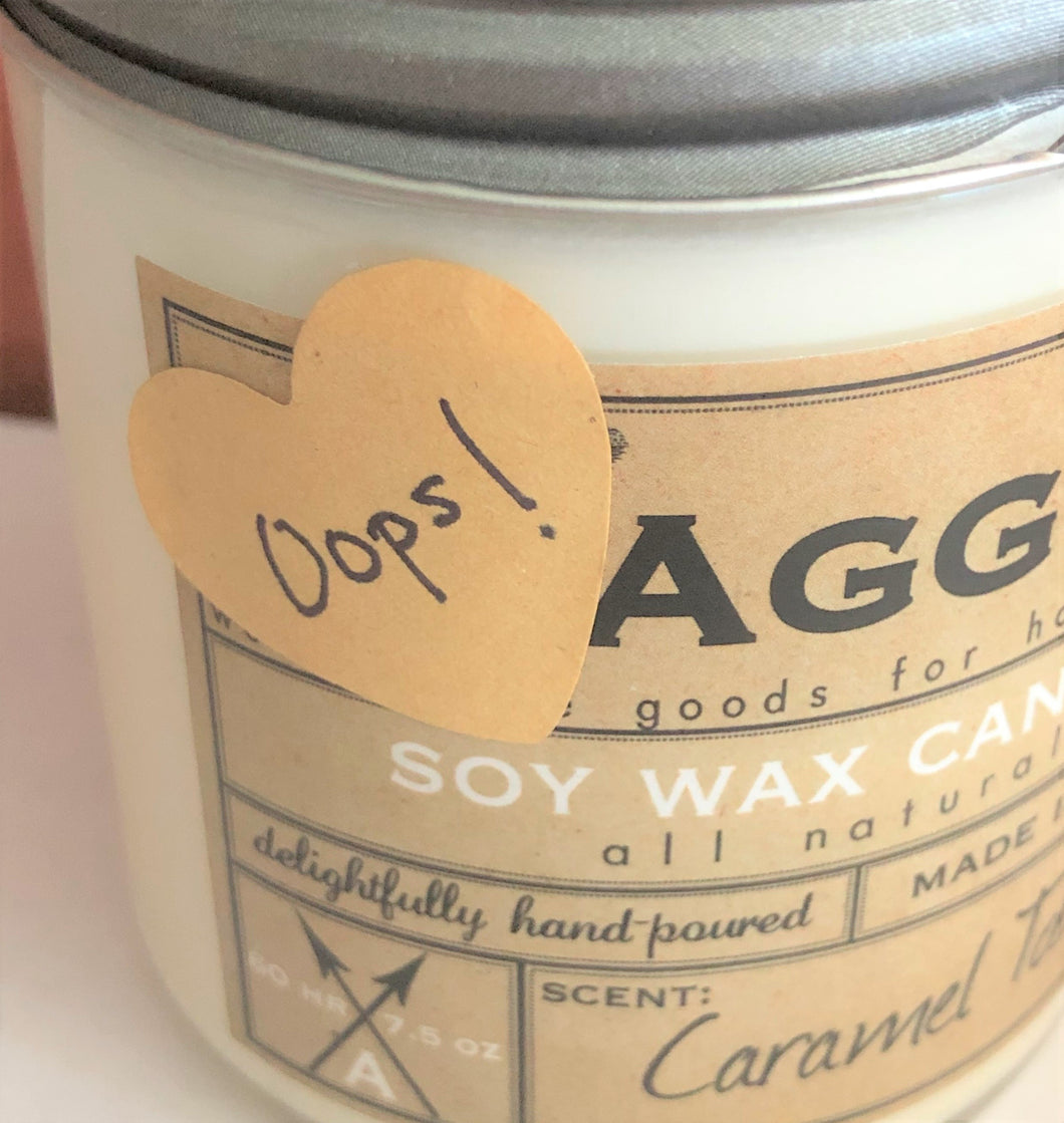Oops! Candles (20% discount) 16 oz Jar